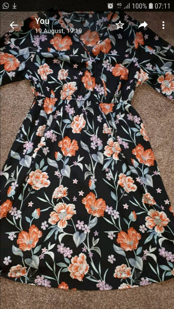 casual size 16 dresses